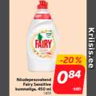 Магазин:Hüper Rimi, Rimi, Mini Rimi,Скидка:Жидкость для мытья посуды
Fairy Sensitive