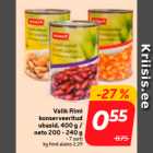 Allahindlus - Valik Rimi
konserveeritud
ubasid, 400 g /
neto 200 - 240 g