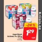 Jogurtijook
Actimel, 4 x 100 g