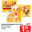 Allahindlus - Koeraeine Pedigree, 4 tk x 100 g

