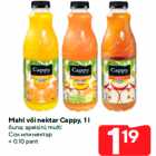 Allahindlus - Mahl või nektar Cappy, 1 l

