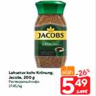 Lahustuv kohv Krönung,
Jacobs, 200 g
