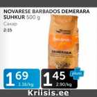 Allahindlus - NOVARESE BARBADOS DEMERARA SUHKUR 500 G