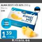 Allahindlus - ALMA EESTI VÕI 82% 200 G