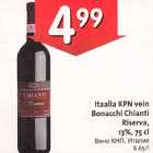Itaalia KPN vein Bonacchi Chianti Riserva,13%,75сl