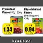 Магазин:Grossi,Скидка:Тушеная фасоль
Coroos
(Томатный соус)
420г; Коричневые бобы
Coroos 840г / 530г
