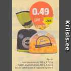 Fazer .Must seemneleib, 280 g .Kukkel Juustumuhkel, 200 g