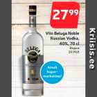 Allahindlus - Viin Beluga Noble
Russian Vodka,
40%, 70 cl
