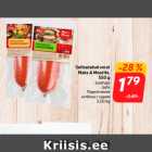 Suitsutatud vorst
Maks & Moorits,
550 g
