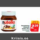 Metspähklitega
võidekreem
Nutella, 350 g