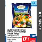 Allahindlus - Külmutatud värske kartul juurviljadega Bauer, 400 g