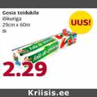 Gosia toidukile lõikuriga 29cm x 60m tk