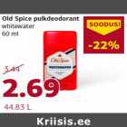 Old Spice pulkdeodorant whitewater 60 ml