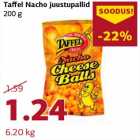 Allahindlus - Taffel Nacho juustupallid 200 g