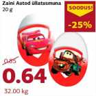 Магазин:Comarket,Скидка:Автомобиль яйца-сюрприз 20 г