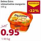 Allahindlus - Delma Extra võimaitseline margariin 500 g