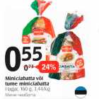 Магазин:Selver,Скидка:Мини-чиабатта
