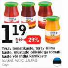 Allahindlus - Terav tomatikaste, terav Hiina kaste, mustade oliividega tomatikaste
