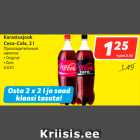 Allahindlus - Karastusjook
Coca-Cola, 2 l