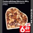 Allahindlus - Premium pähklisegu Süda korvis, 280 g