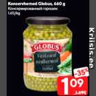 Konservherned Globus, 660 g