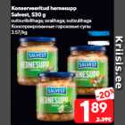 Konserveeritud hernesupp Salvest, 530 g