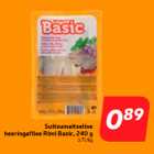 Allahindlus - Suitsumaitseline
heeringafilee Rimi Basic, 240 g