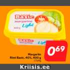 Allahindlus - Margariin
Rimi Basic, 40%, 400 g
