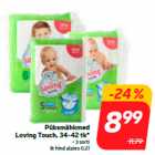 Püksmähkmed
Loving Touch, 34-42 tk*
