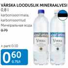 Allahindlus - VÄRSKA LOODUSLIK MINERAALVESI 0,8 L