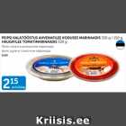 PEIPSI KALATÖÖSTUSTUS AHVENAFILEE KODUSES MARINAADIS 330 g / 150 g, HAUGIFILEE TOMATIRINAADIS 330 g