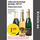 Allahindlus - Vahuvein Sovetskoje Igristoje, 750 ml