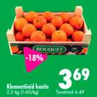 Клементины в коробке 2,3 кг