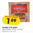 Tortilla 8 tk pakis