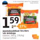 Juustukuubikud Tex-Mex või ütridega