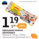 Külmutatud Kodune pärmitaigen