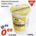 Majonees Provansaal, Tarplan
