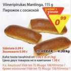 Пирожок с сосиской