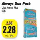 Allahindlus - Always Duo Pack 20 tk
