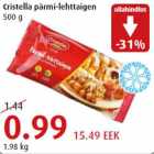 Allahindlus - Cristella pärmi-lehttaigen 500 g