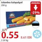 Allahindlus - Columbus kalapulgad 250 g