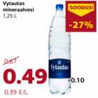 Минеральная вода
1,25 л
