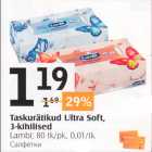 Taskurätikud Ultra Soft, 3-kihilised