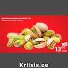 Allahindlus - Röstitud soolased pistaatsiapähklid, 1 kg
