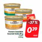 Konserv kassidele
Gourmet Gold, 85 g
