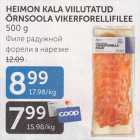 HEIMON KALA VIILUTATUD ÕRNSOOLA VIKERFORELLIFILEE 500 G