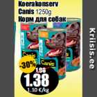 Allahindlus - Koerakonserv
Canis 1250g
