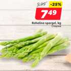 Allahindlus - Roheline spargel, kg