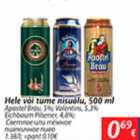 Alkohol - Hele või tume nisuõlu, 500 ml