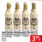 Vein Secret Aristocrata, 750 ml